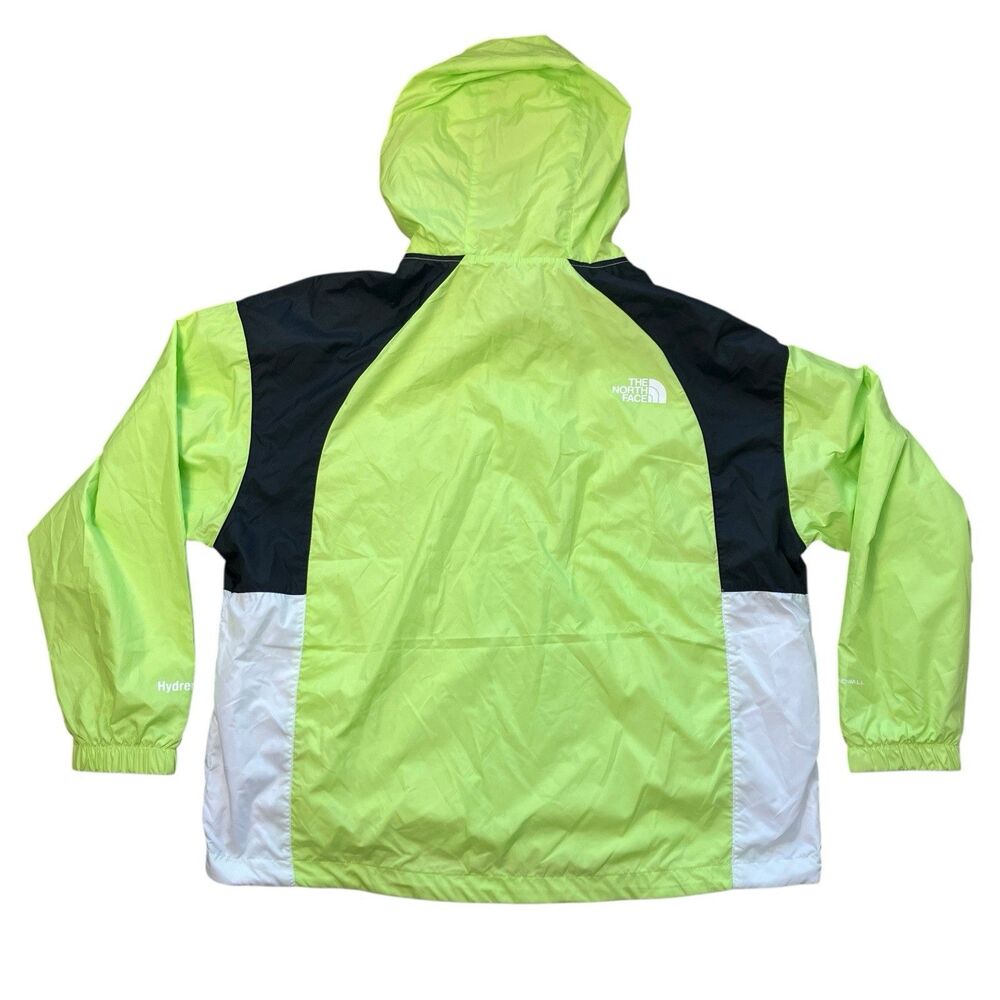 The North Face Lightweight Jacket Women L Green Windbreaker Hydrenaline Full Zip - Picture 12 of 13